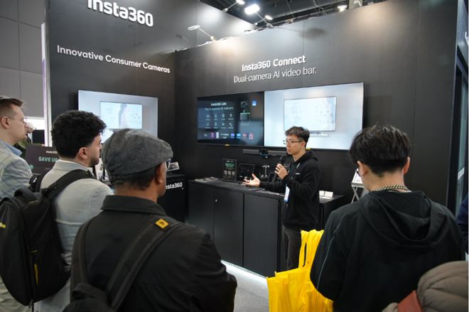 体机Connect 斩获全球顶级专业视听展会大奖pg电子入口影石Insta360 AI双摄会议一(图7)